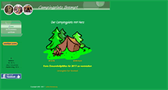 Desktop Screenshot of campingplatz-brempt.de